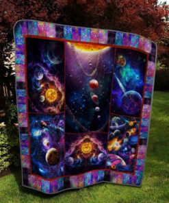 Buy Solar System Quilt Blanket & Quilt Bedding Set Great Customized Blanket Gifts For Birthday Christmas Thanksgiving