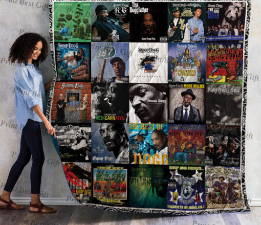 Buy Snoop Dogg Albums Cover Poster Quilt Blanket & Quilt Bedding Set Ver 2