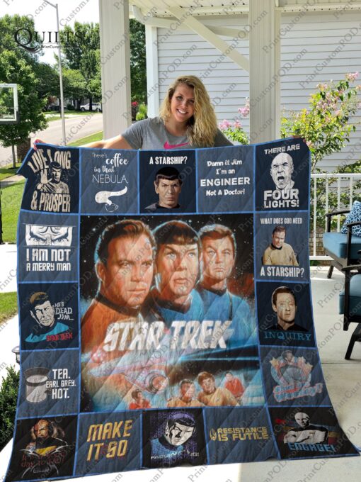 Buy Star Trek Quilt Blanket & Quilt Bedding Set - Meteew