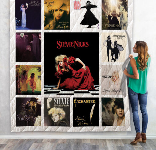 Buy Stevie Nicks Quilt Blanket & Quilt Bedding Set - Meteew