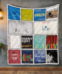 Buy Snarky Puppy Quilt Blanket & Quilt Bedding Set