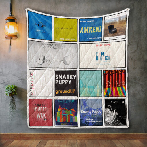 Buy Snarky Puppy Quilt Blanket & Quilt Bedding Set