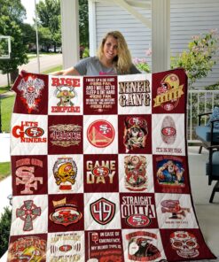 Buy Straight Outta San Francisco 49Ers Quilt Blanket & Quilt Bedding Set Great Customized Blanket Gifts For Birthday Christmas Thanksgiving