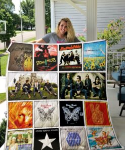 Buy Stone Temple Pilots Albums Quilt Blanket & Quilt Bedding Set For Fans Ver 13