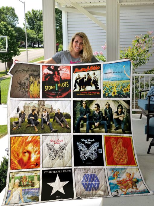 Buy Stone Temple Pilots Albums Quilt Blanket & Quilt Bedding Set For Fans Ver 13