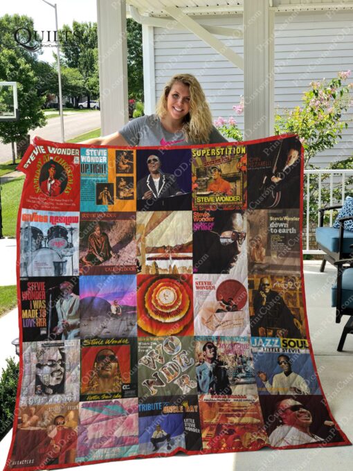 Buy Stevie Wonder Albums Quilt Blanket & Quilt Bedding Set For Fans Ver 25