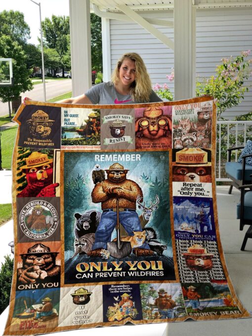 Buy Smokey Bear Quilt Blanket & Quilt Bedding Set