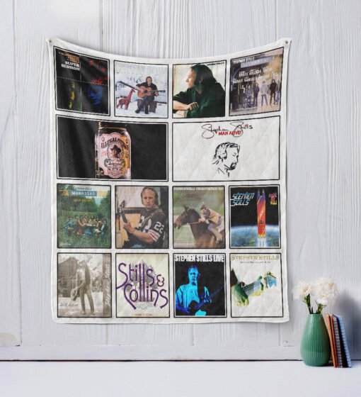 Buy Stephen Stills Quilt Blanket & Quilt Bedding Set