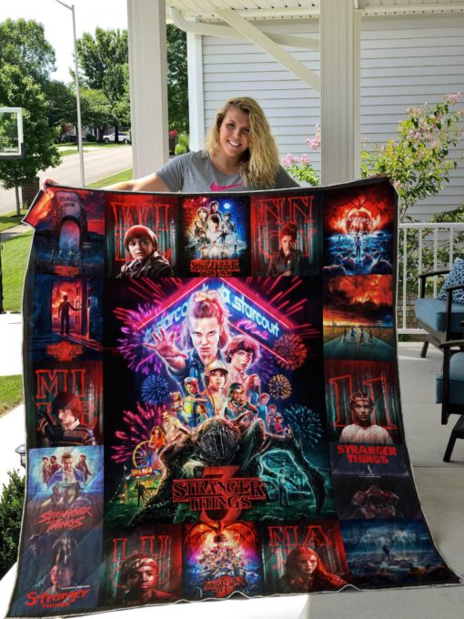 Buy Stranger Things Quilt Blanket & Quilt Bedding Set Ver.1