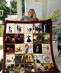 Buy Stevie Nicks Style 4 Album Covers Quilt Blanket & Quilt Bedding Set