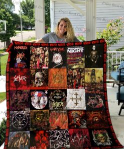 Buy Slayer Albums Cover Poster Quilt Blanket & Quilt Bedding Set Ver 2