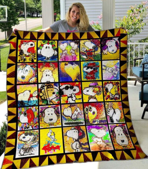 Buy Snoopy Ver1 Quilt Blanket & Quilt Bedding Set