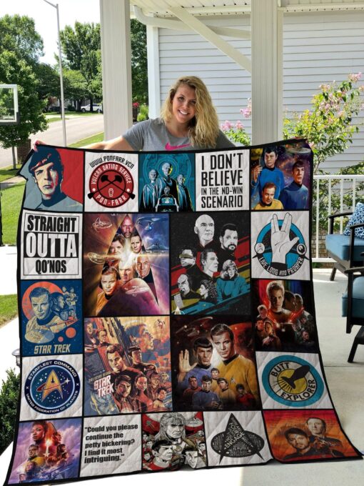 Buy Startrek Quilt Blanket & Quilt Bedding Set