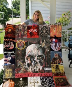 Buy Slayer Albums Quilt Blanket & Quilt Bedding Set For Fans Ver 17