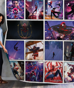 Buy Spider-Man: Into The Spider-Verse Quilt Blanket & Quilt Bedding Set 01