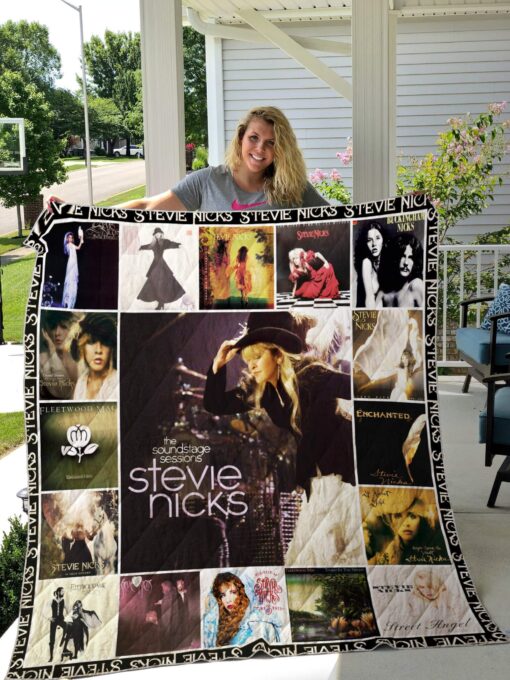 Buy Stevie Nicks Albums Cover Poster Quilt Blanket & Quilt Bedding Set Ver 2