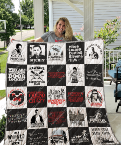 Buy Stranger Things Quilt Blanket & Quilt Bedding Set Ver.3