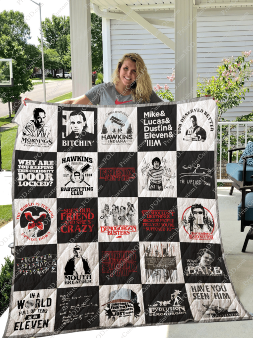 Buy Stranger Things Quilt Blanket & Quilt Bedding Set Ver.3