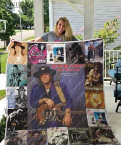 Buy Stevie Ray Vaughan Albums Quilt Blanket & Quilt Bedding Set For Fans Ver 17