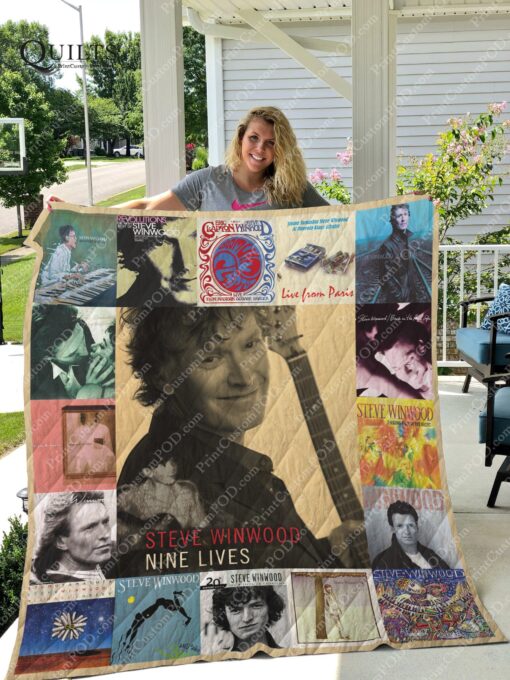 Buy Steve Winwood Albums Quilt Blanket & Quilt Bedding Set For Fans Ver 17