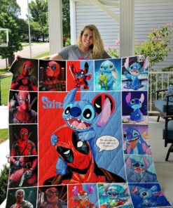 Buy Stitch Deadpool All Season Plus Size Quilt Blanket & Quilt Bedding Set