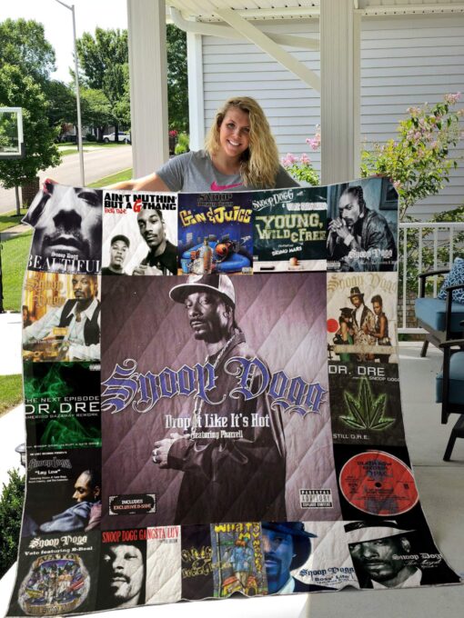 Buy Snoop Dogg Songs Quilt Blanket & Quilt Bedding Set For Fans Ver 17