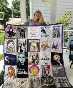 Buy Stevie Nicks T-Shirt Quilt Blanket & Quilt Bedding Set