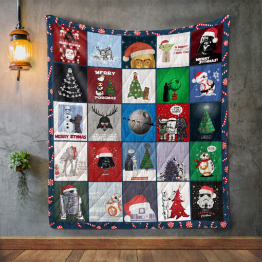 Buy Star Wars Christmas Style 2 Quilt Blanket & Quilt Bedding Set