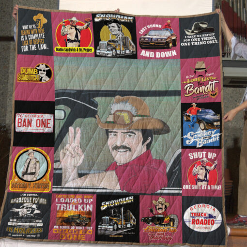 Buy Smokey And The Bandit T-Shirts Quilt Blanket & Quilt Bedding Set For Fans  Version 17