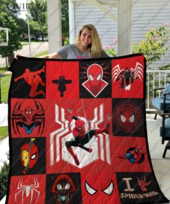 Buy Spider Man Quilt Blanket & Quilt Bedding Set