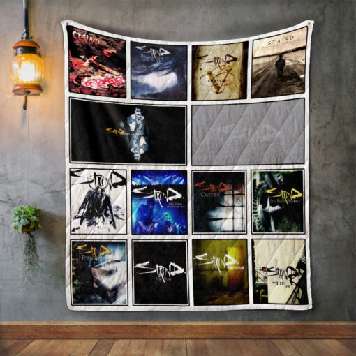 Buy Staind Album Covers Quilt Blanket & Quilt Bedding Set