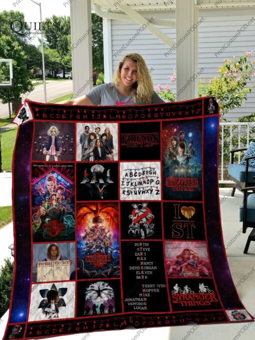 Buy Stranger Things All Season Plus Size Quilt Blanket & Quilt Bedding Set For Fans Ver 1