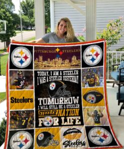 Buy Steelers Quilt Blanket & Quilt Bedding Set 01