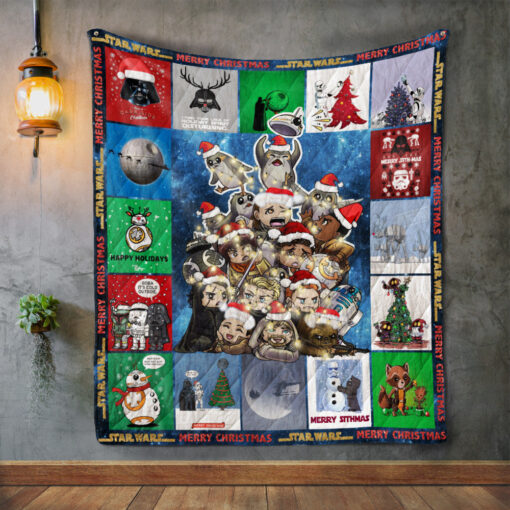 Buy Starwars Christmas Quilt Blanket & Quilt Bedding Set