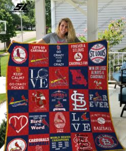 Buy St. Louis Cardinals 25 Quilt Blanket & Quilt Bedding Set