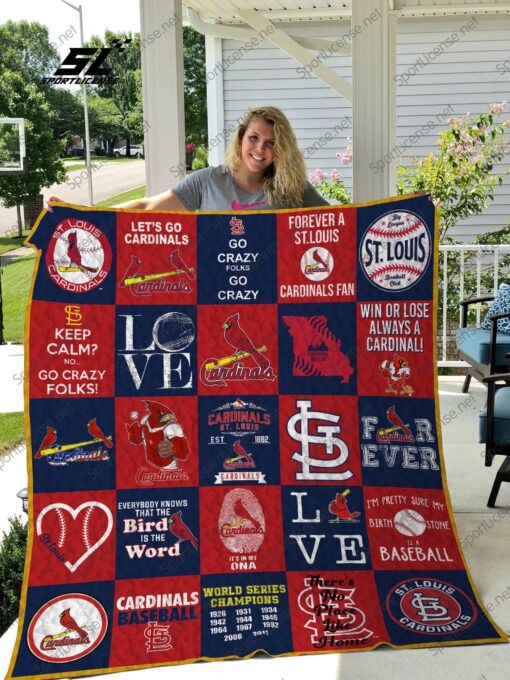 Buy St. Louis Cardinals 25 Quilt Blanket & Quilt Bedding Set