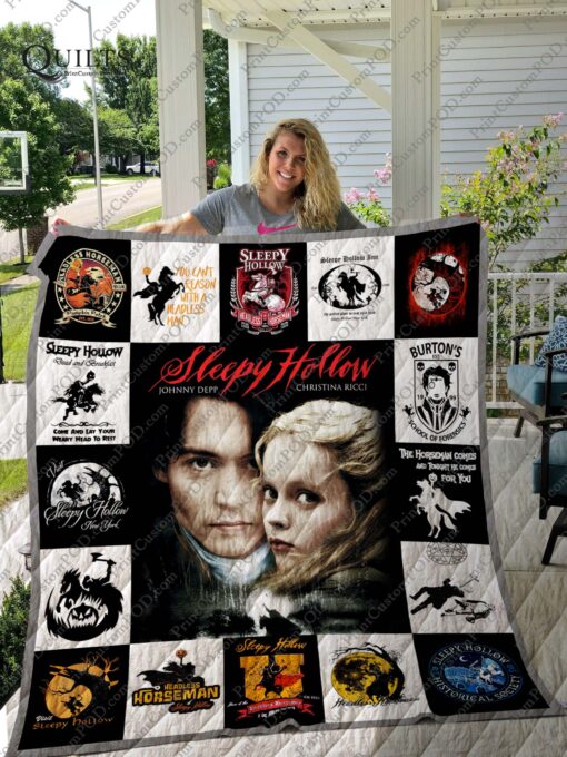 Buy Sleepy Hollow Quilt Blanket & Quilt Bedding Set Ver17