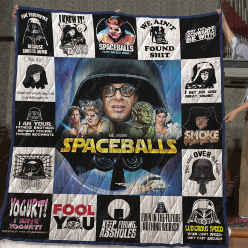 Buy Space Balls Quilt Blanket & Quilt Bedding Set For Fans