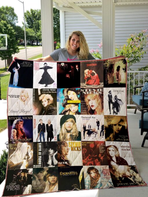 Buy Stevie Nicks Quilt Blanket & Quilt Bedding Set For Fans Ver 25