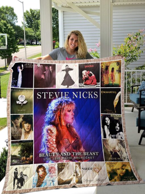 Buy Stevie Nicks Albums Cover Poster Quilt Blanket & Quilt Bedding Set Ver 3