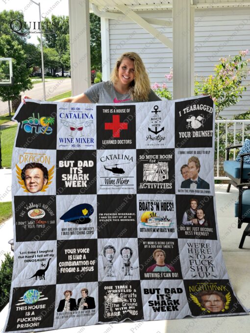 Buy Step Brothers T-Shirt Quilt Blanket & Quilt Bedding Set Ver25