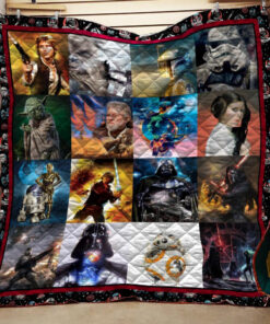 Buy Star Wars Collage Quilt Blanket & Quilt Bedding Set