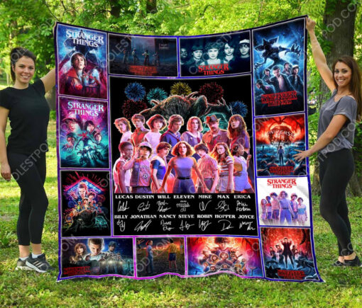 Buy Stranger Things  Quilt Blanket & Quilt Bedding Set