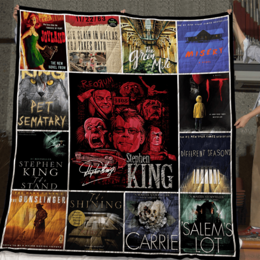 Buy Stephen King Quilt Blanket & Quilt Bedding Set - Meteew