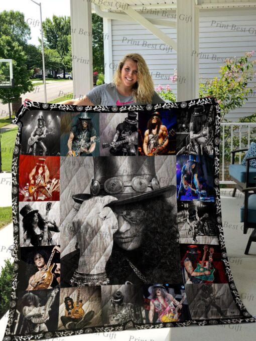 Buy Slash Poster Quilt Blanket & Quilt Bedding Set