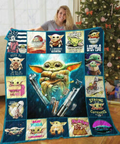 Buy Star Wars Yoda 3 Quilt Blanket & Quilt Bedding Sets