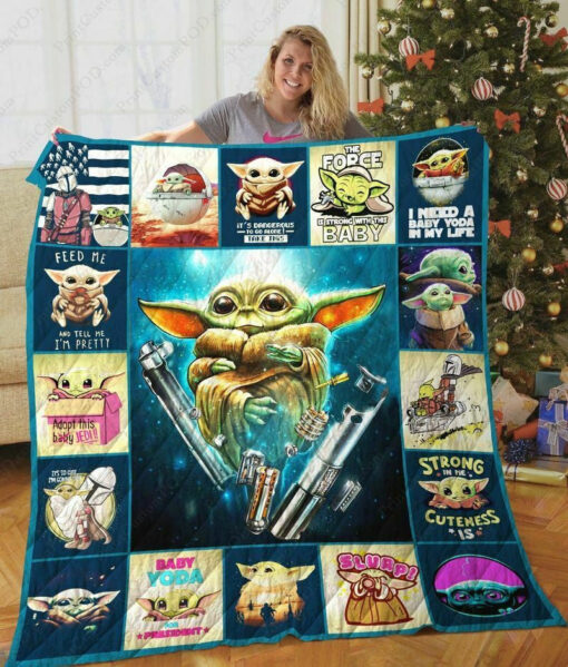 Buy Star Wars Yoda 3 Quilt Blanket & Quilt Bedding Sets