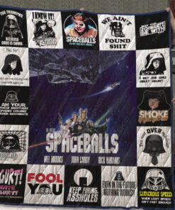 Buy Space Balls T-Shirt Quilt Blanket & Quilt Bedding Set