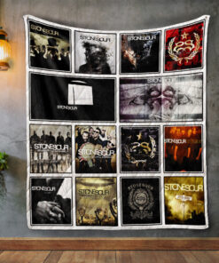 Buy Stone Sour Album Covers Quilt Blanket & Quilt Bedding Set