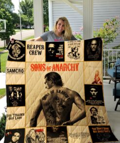 Buy Sons Of Anarchy Quilt Blanket & Quilt Bedding Set For Fans Ver 17-1